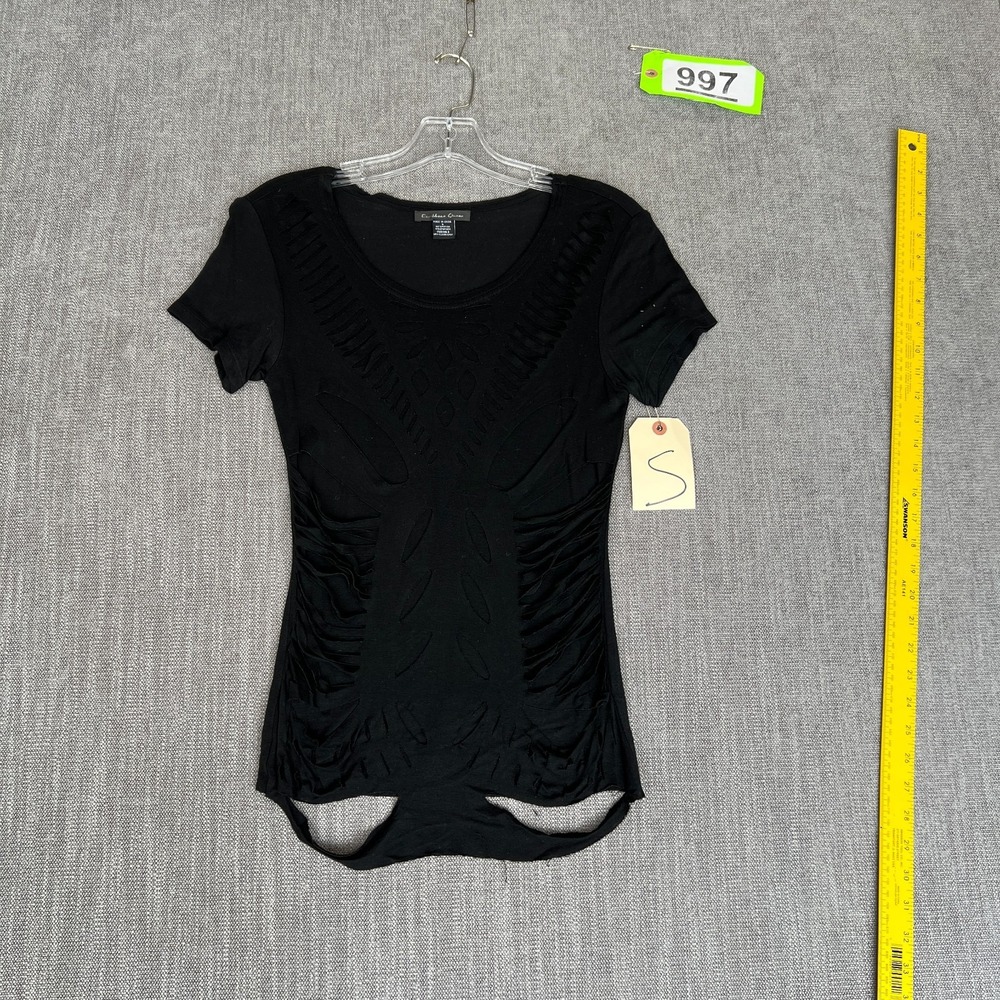 Caribbean Queen Tee Top Women S Black Gothic Cutout Slit Bodice Alternative Punk
